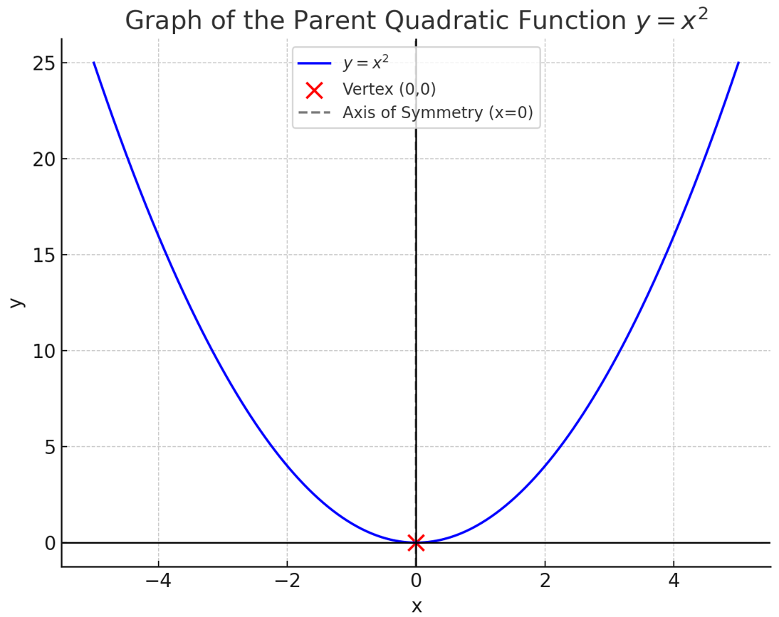 Graphing Quadratic Functions: Basic Graphs of Quadratics | Young Education